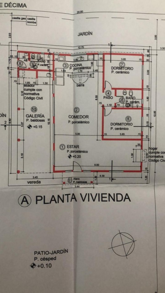 Casa quinta en Jardines de  la Costa