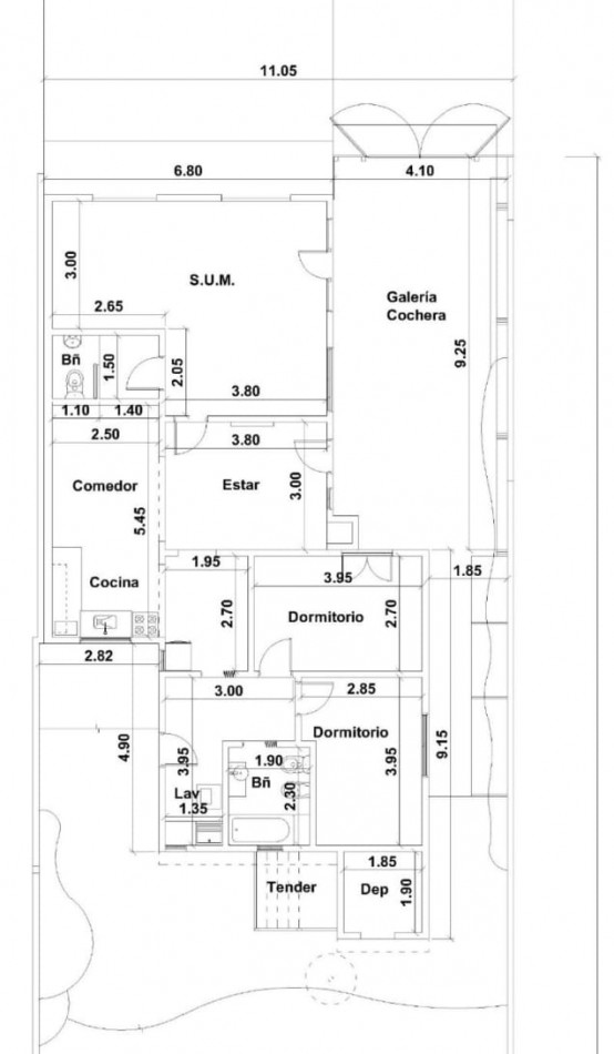 Casa 3 dormitorios en Colastine Norte